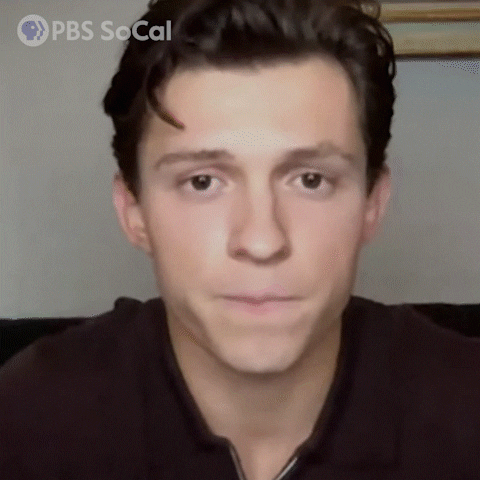 Tom Holland GIF by PBS SoCal