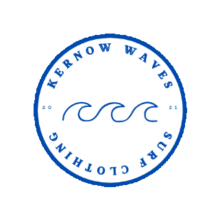 Kernow Waves Surf Clothing Sticker