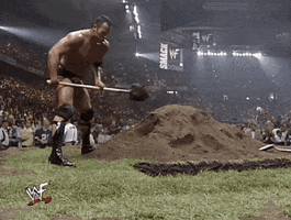 Digging The Rock GIF by WWE