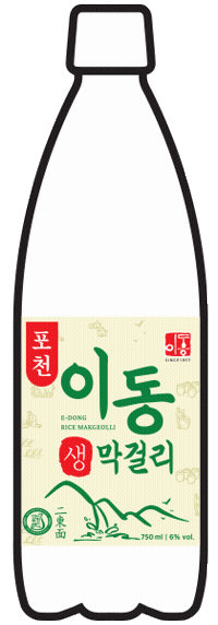 Makgeolli Sticker by e-dong1957