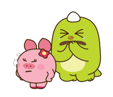 Dinosaur Please Sticker by NONGHYUP BANK