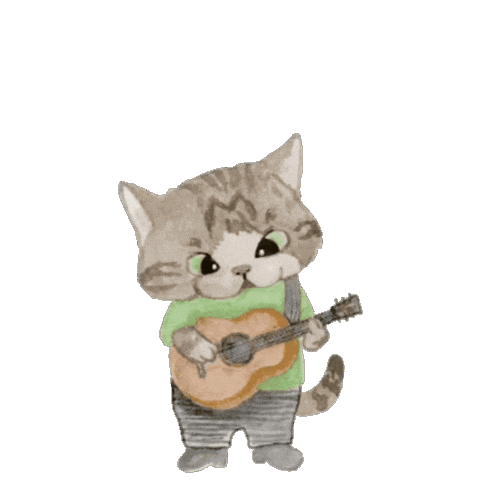 Cat Jazz Sticker