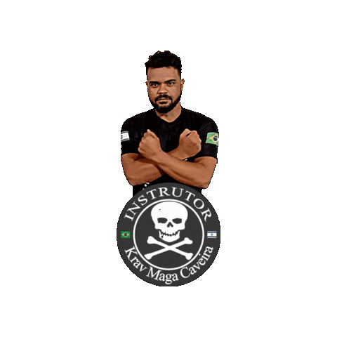 Kravmagacaveira Sticker by NXCROSS Fight Defense