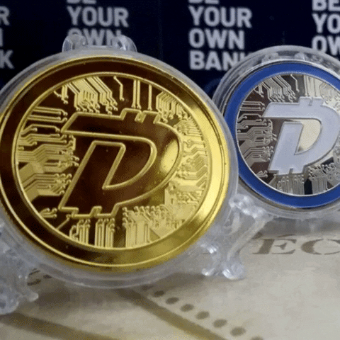 Gold Bitcoin GIF by DigiByte Memes