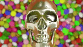 death skull GIF by Ali Stone