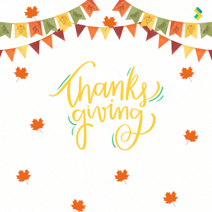 Thanks Giving Friends GIF by Bombay Softwares