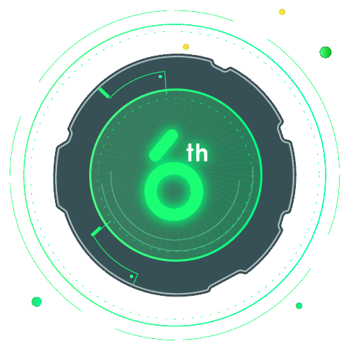 6Th Anniversary Sticker by KuCoin