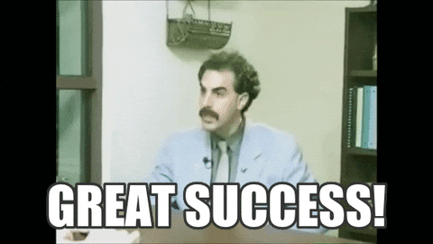 A-great-success GIFs - Get the best GIF on GIPHY