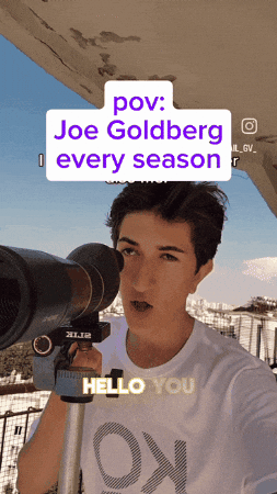 Joe Stalking GIF