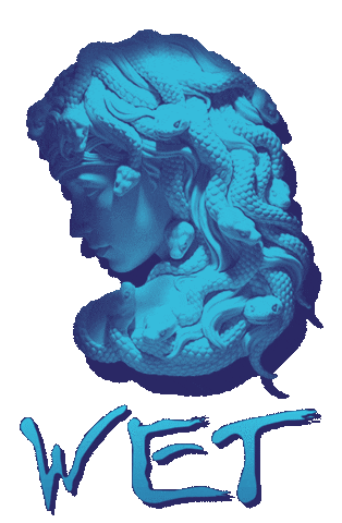 Wet Miami Sticker