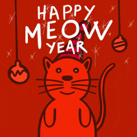 Happy New Year Fun GIF by yux