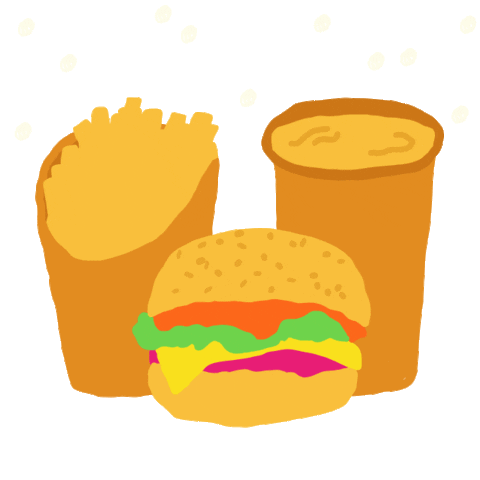 Bioburger Sticker