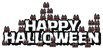 Happy Halloween Sticker by Stamatia Alexaki