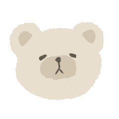 Bear シロクマ Sticker