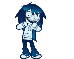 Horror Jeff Sticker