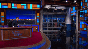 The Late Show Intro GIF by The Late Show With Stephen Colbert