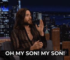Jared Leto Omg GIF by The Tonight Show Starring Jimmy Fallon