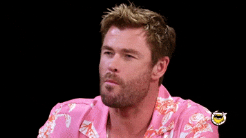 It Hurts Chris Hemsworth GIF by First We Feast