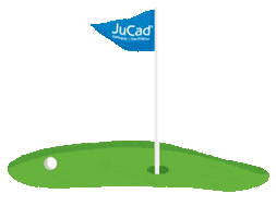 JuCad Golfworld Sticker