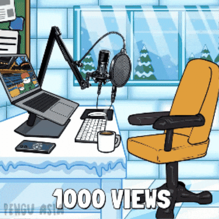 Showing Up Happy Birthday GIF by Pengu Asia