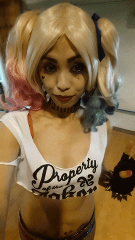 izzycortez suicide squad harleyquinn harleyph GIF