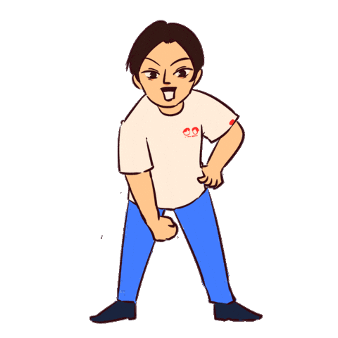 Manzai Pooooo Sticker