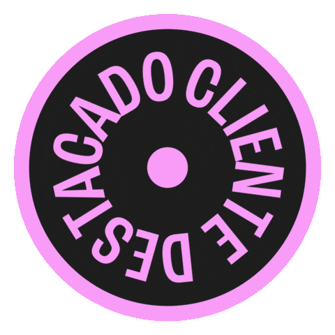 Behind The Scenes Pink Sticker