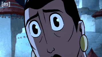 Scared Gasp GIF by Adult Swim