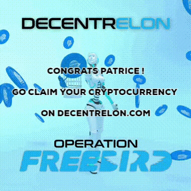 Cryptocurrency Patrice GIF by decentrelon