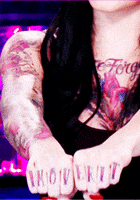 bad girls club tattoos GIF by Oxygen