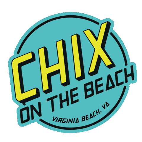 Virginia Beach Party Sticker by The Beach Nut