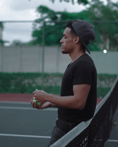 abelxanders sport chill tennis bored GIF