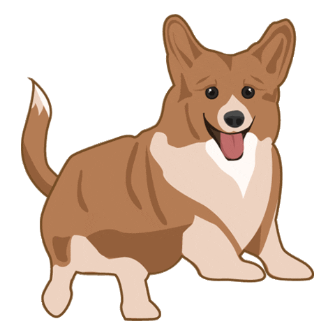 Dog Love Sticker
