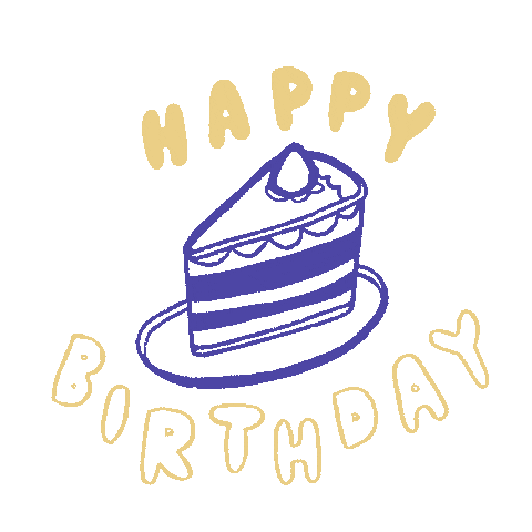 Happy Birthday Celebration Sticker