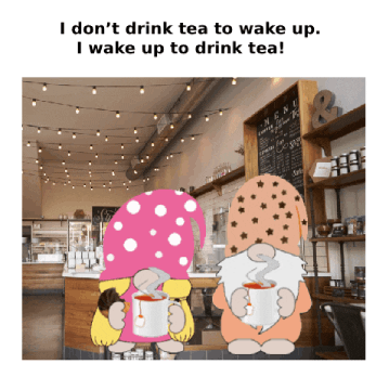 Tea Addict GIF