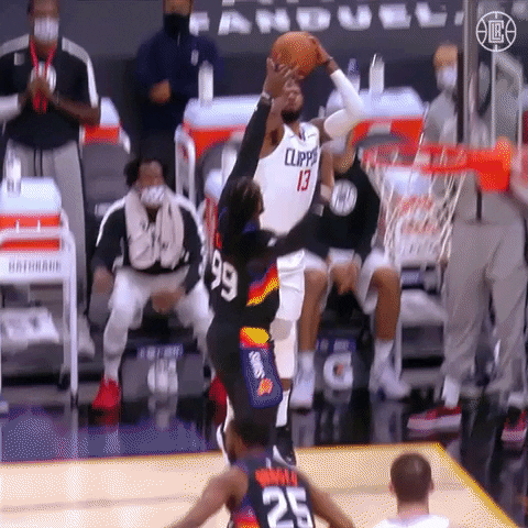 High Five Paul George GIF by LA Clippers
