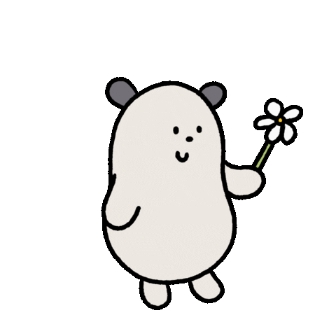 Transparent Monochrome GIF Stickers