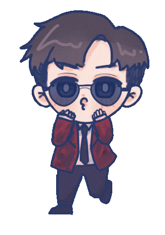 In Love Edan Sticker