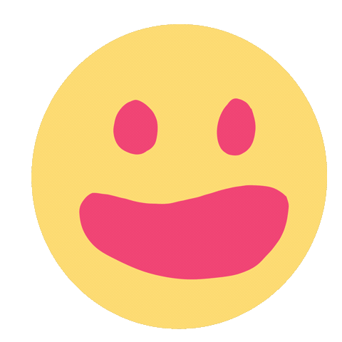 Happy Fun Sticker by elzie
