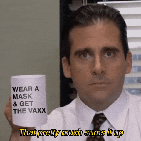 Sums It Up The Office GIF by INTO ACTION