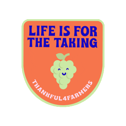 Thankful4Farmers Sticker