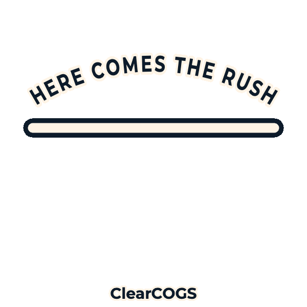 Brace Yourself Here We Go Sticker by ClearCOGS