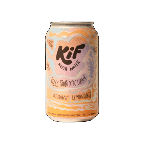 Kif Kefir Water Sticker
