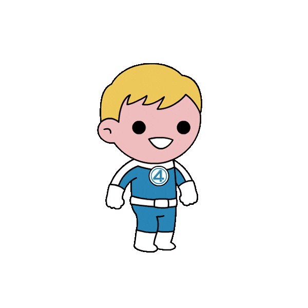 Flying Fantastic Four Sticker by Marvel Studios