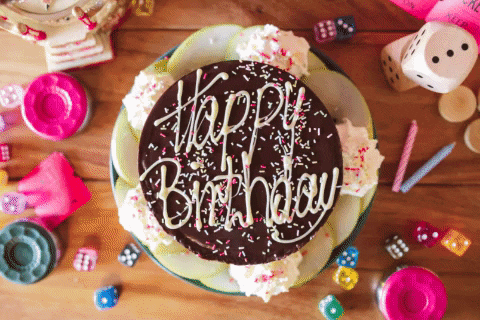 Happy Birthday Cake GIF by Lucky Folks
