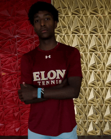 Elon Mens Tennis GIF by Elon Phoenix