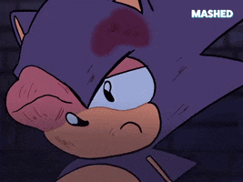 Sonic The Hedgehog Pain GIF by Mashed