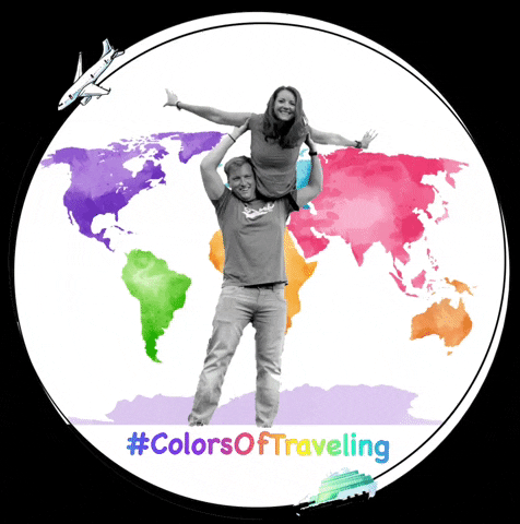 Travel World GIF by ColorsOfTraveling