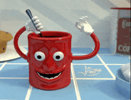 Swanee animation loop coffee morning GIF