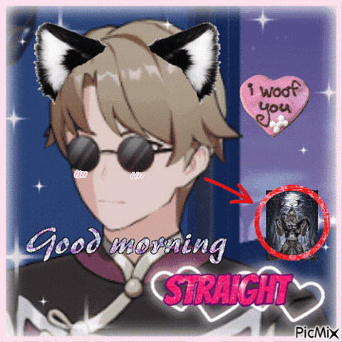 Good Morning Alpha Wolf GIF